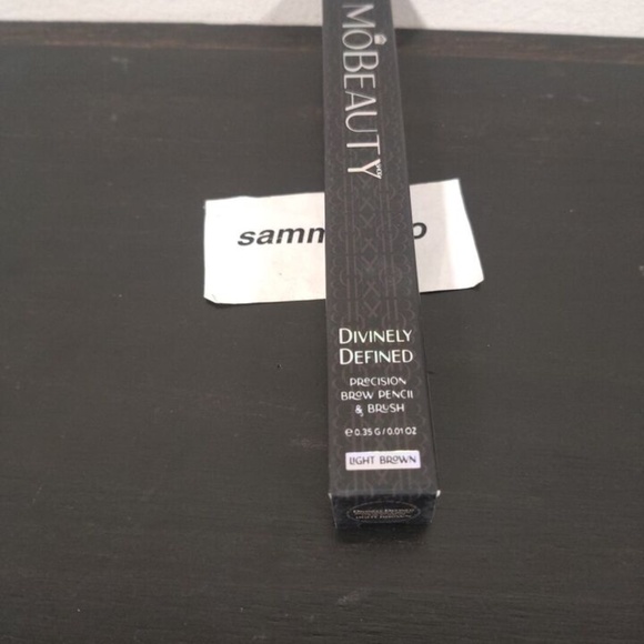 MO BEAUTY Divinely Defined Brow Pencil & Brush 0.01 oz LIGHT BROWN x2 - Picture 3 of 5